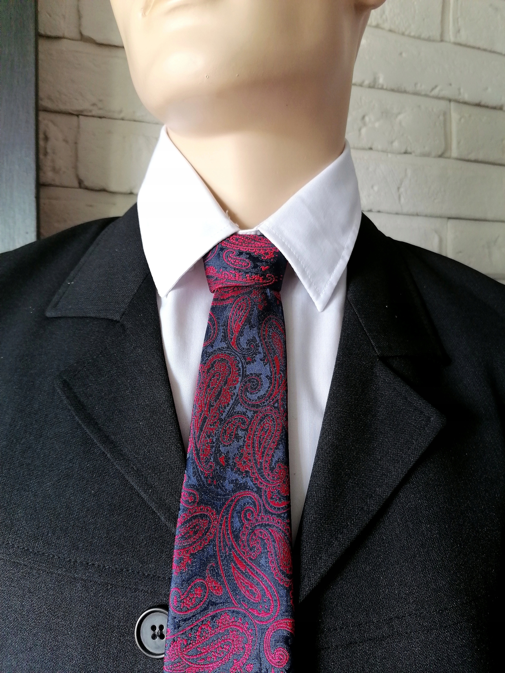 Široká kravata Linta vicicitore polyester červená, fialová, námornícka modrá, modrá, ružová, viacstoritná, zlatá