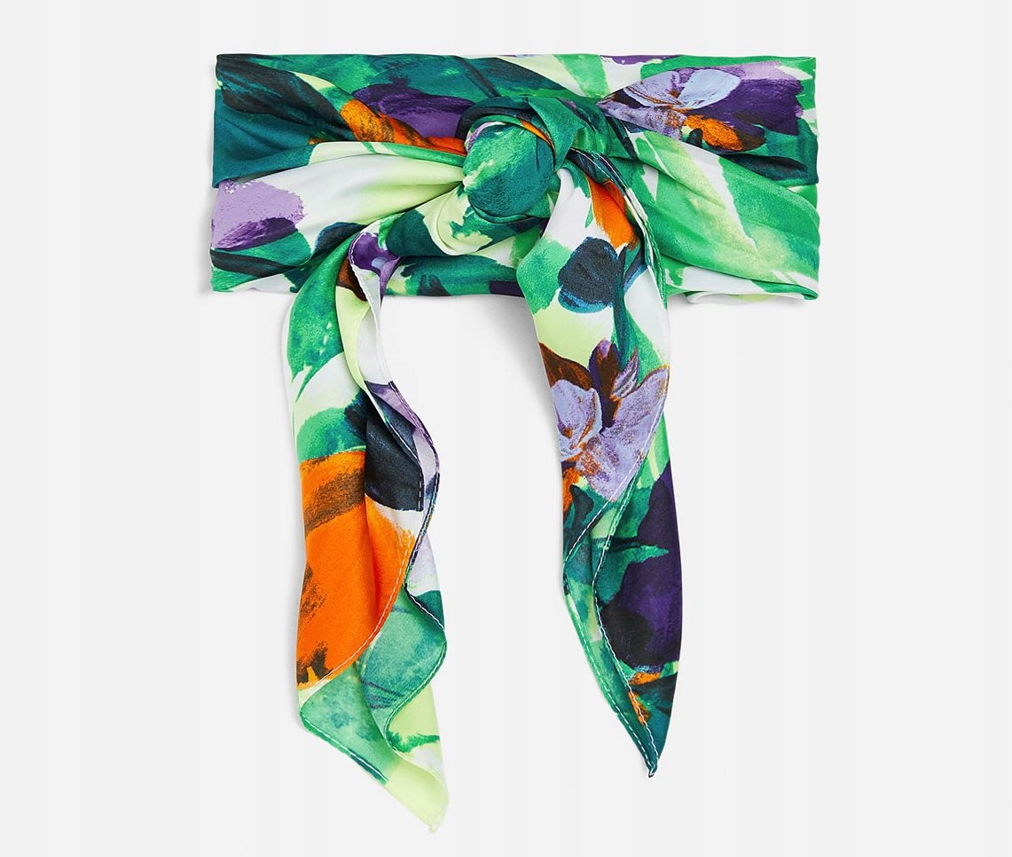 Šatka - Viacfarebný polyester Warska Zara