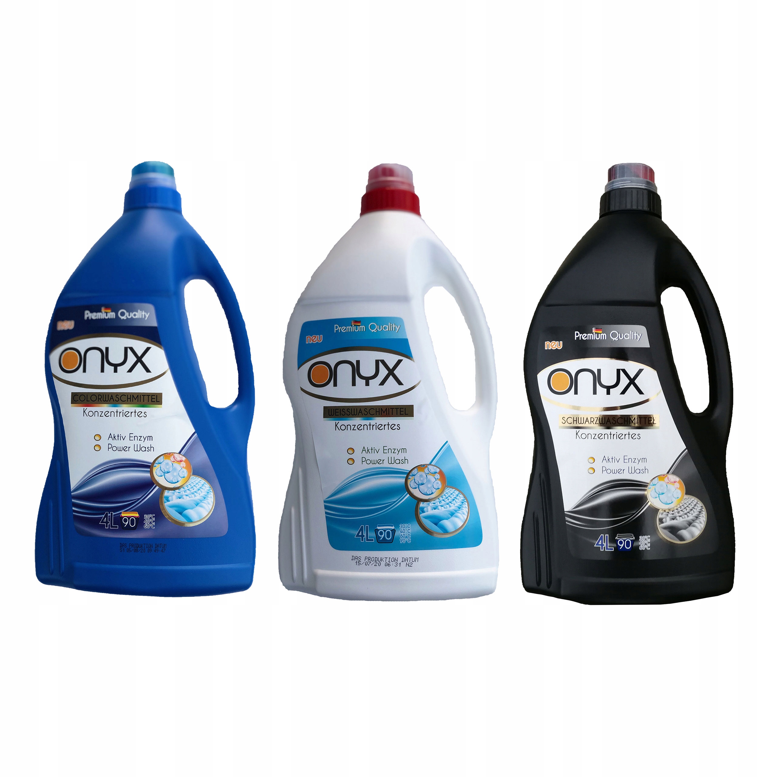 Prací gél - UMÝVAČSKÝ GÉL 3x 4l MIXOVÁ SADA 12l 270pr NEMECKÝ