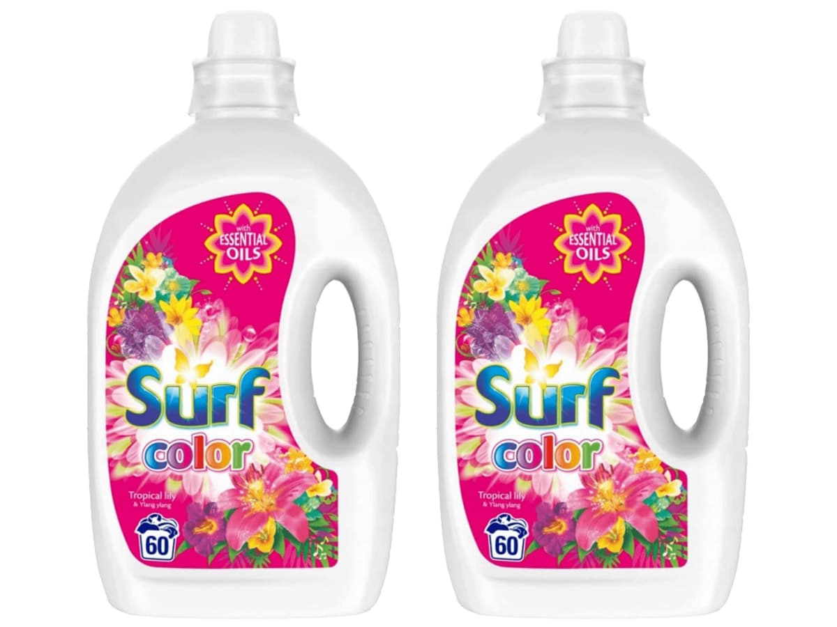 Prací gél - SADA 2X SURF FARBA TROPICKÝ LILY YLANG GEL 2X3L