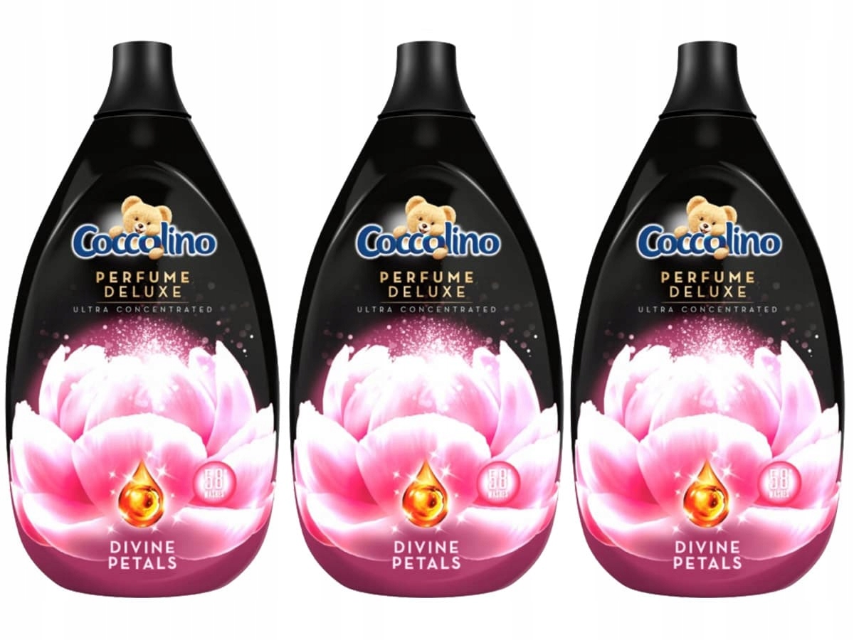 Prací gél - Sada 3 x Coccolino Parfume Božie Deluxe tekutiny