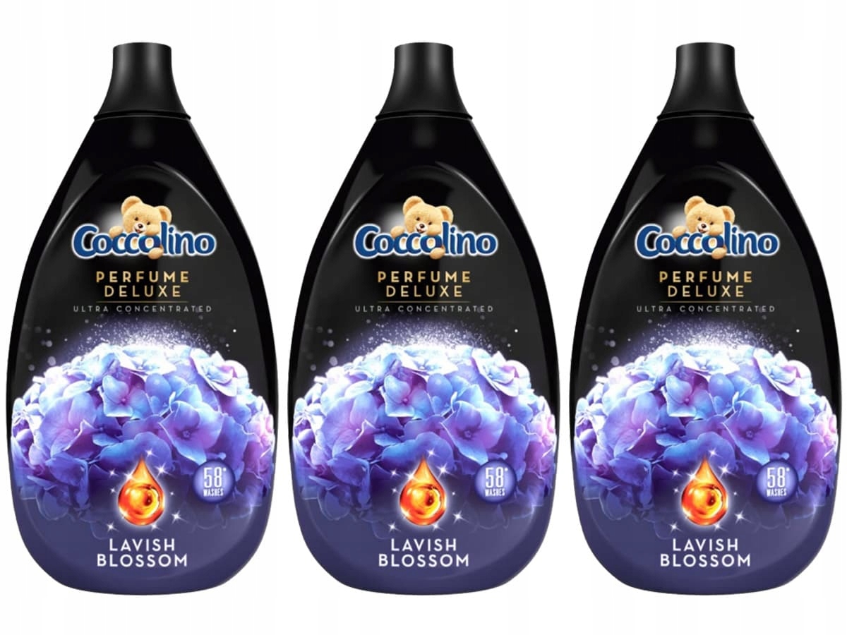 Prací gél - Nastavte 3 x Coccolino Parfume LAVIS Deluxe tekutiny