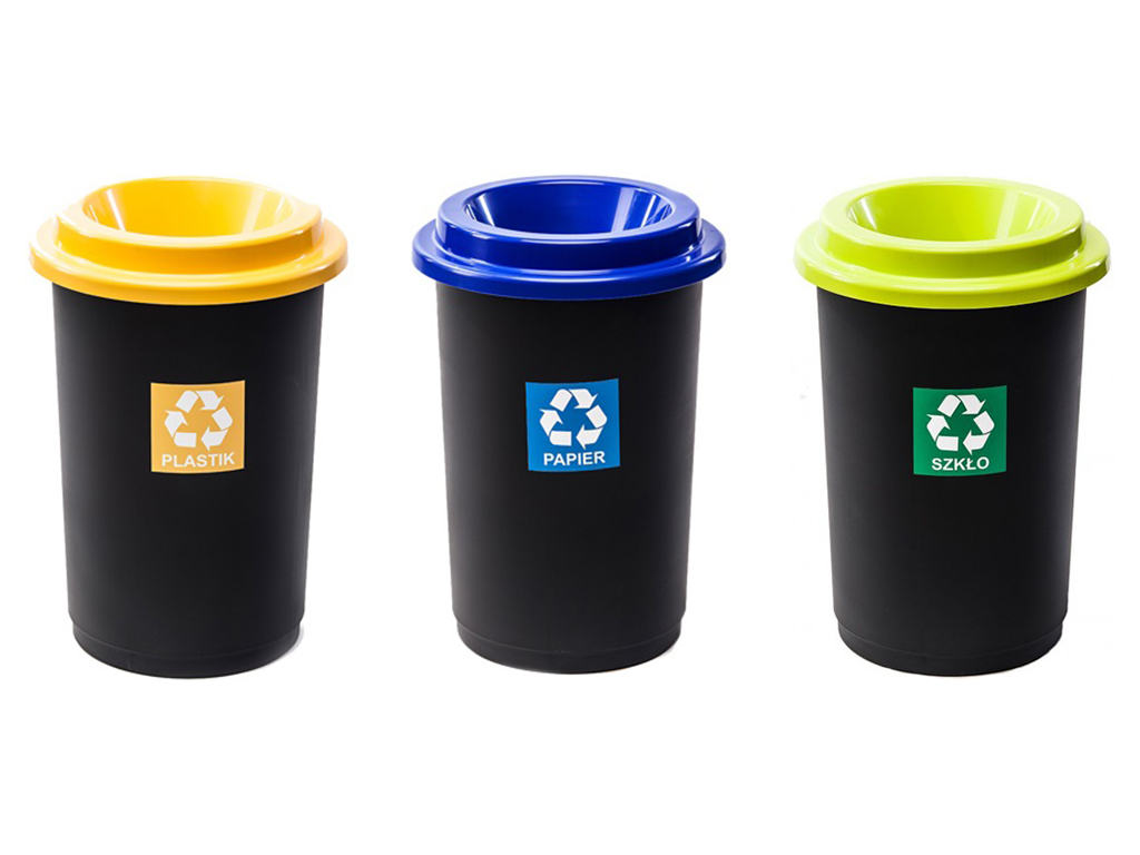 3x sada segregácie Eco-Bast 50L