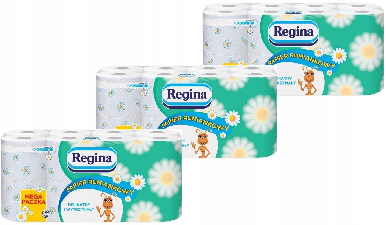 3x16 Regina 3W Chamomile Paper 48 valčekov