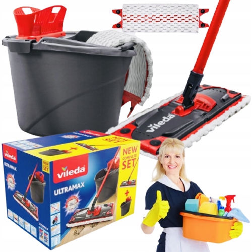 Box VILEDA MOP SET ULTRAMAX+BUCKET+príspevok