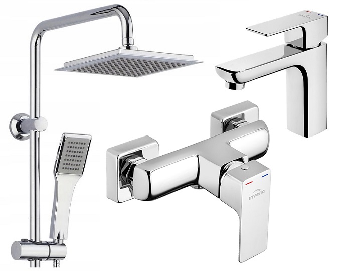 Sada dažďovej vody +sprejový faucet Washbasin