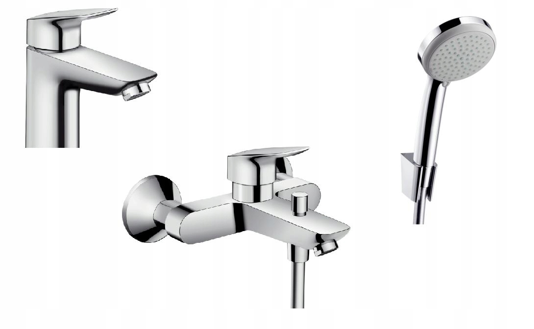 Hansgrohe logis set batériu kúpeľňový sprej