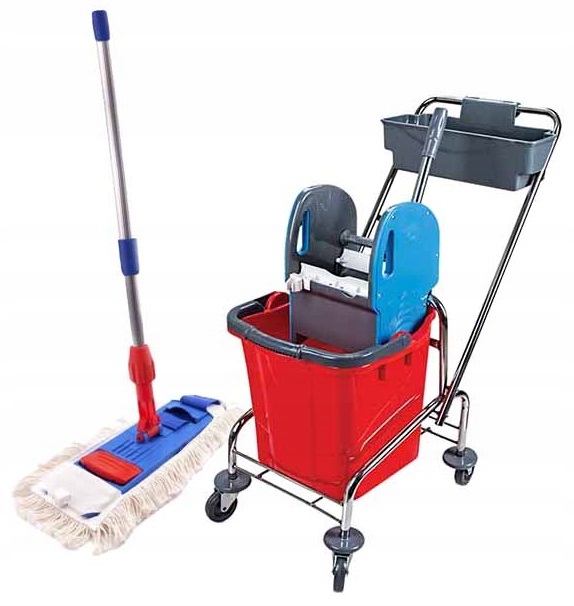 Integrálne čistenie vozíka 25L + mop 43 cm