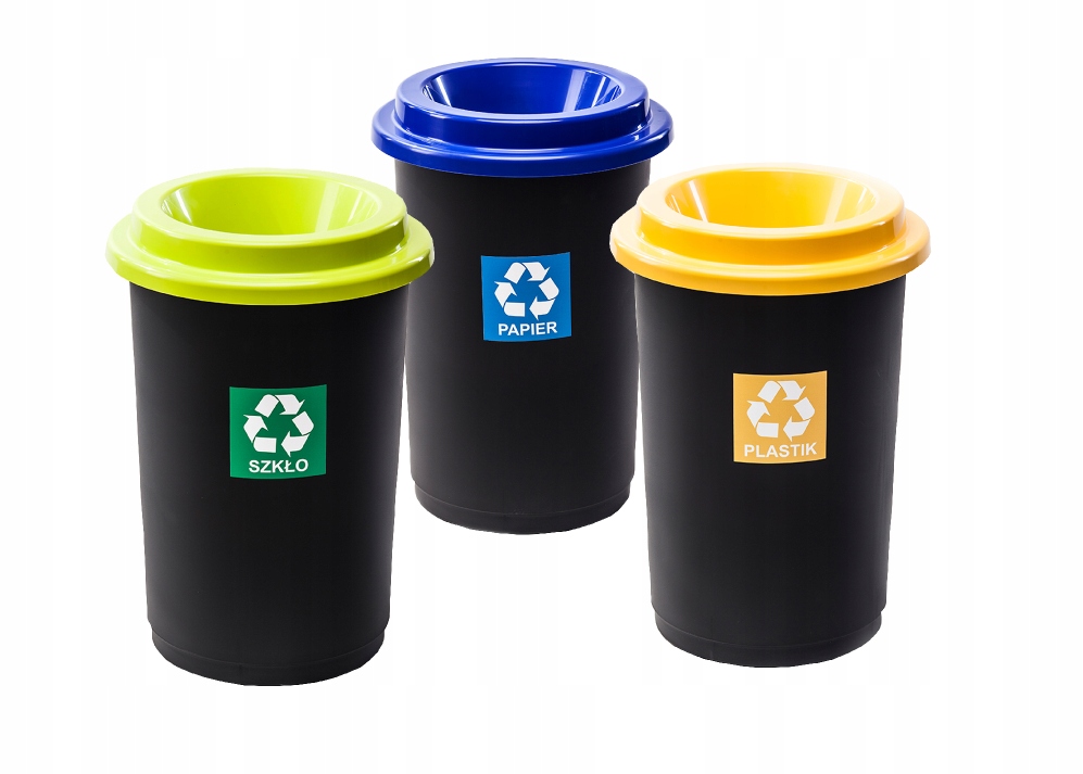 Sada segregácie segregácie 50 l Eco Bin 3 ks