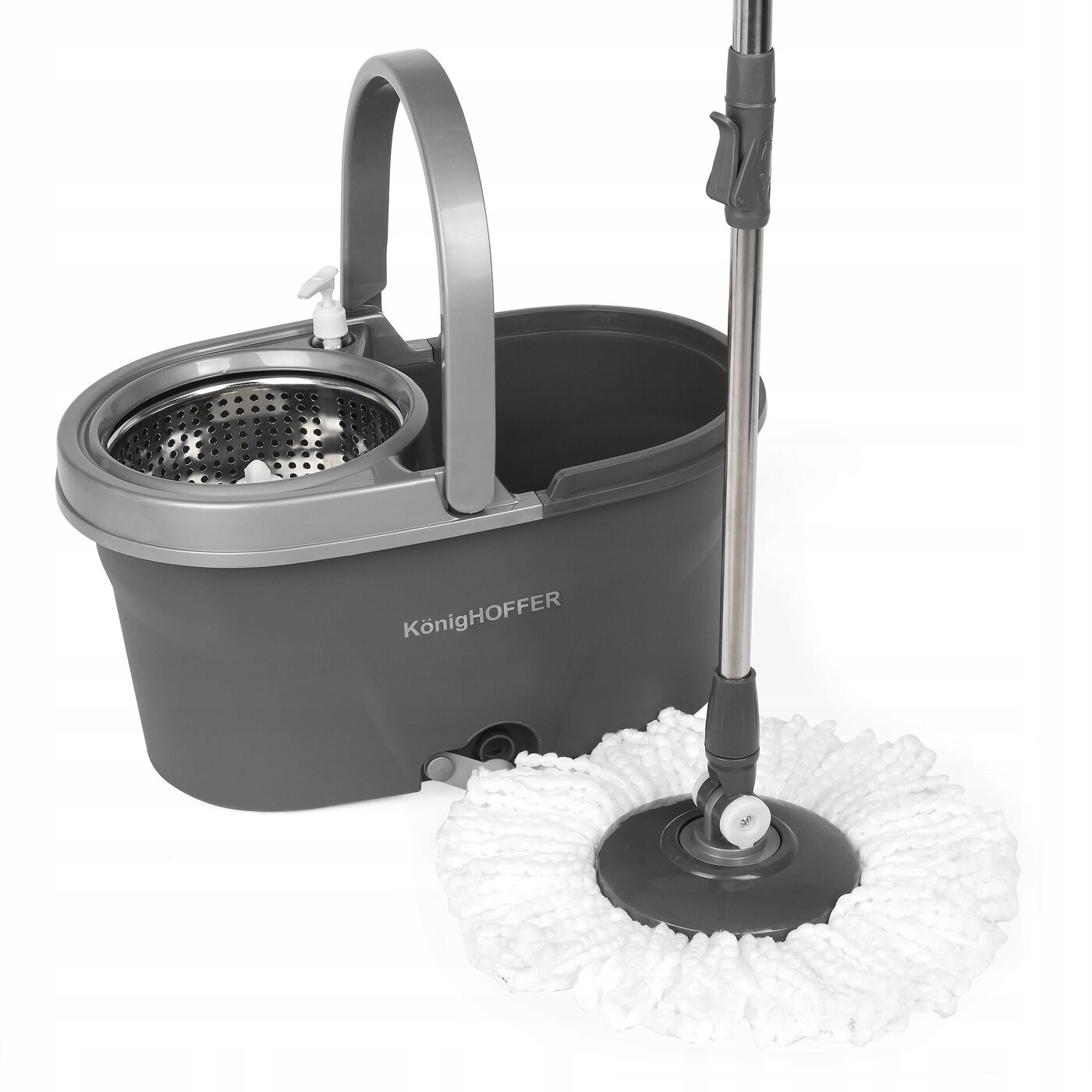 Mop set + vyčistiť rotačné vedro + napájanie