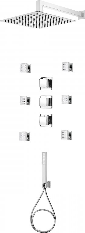Multi viac sys termostatický chrómový súbor