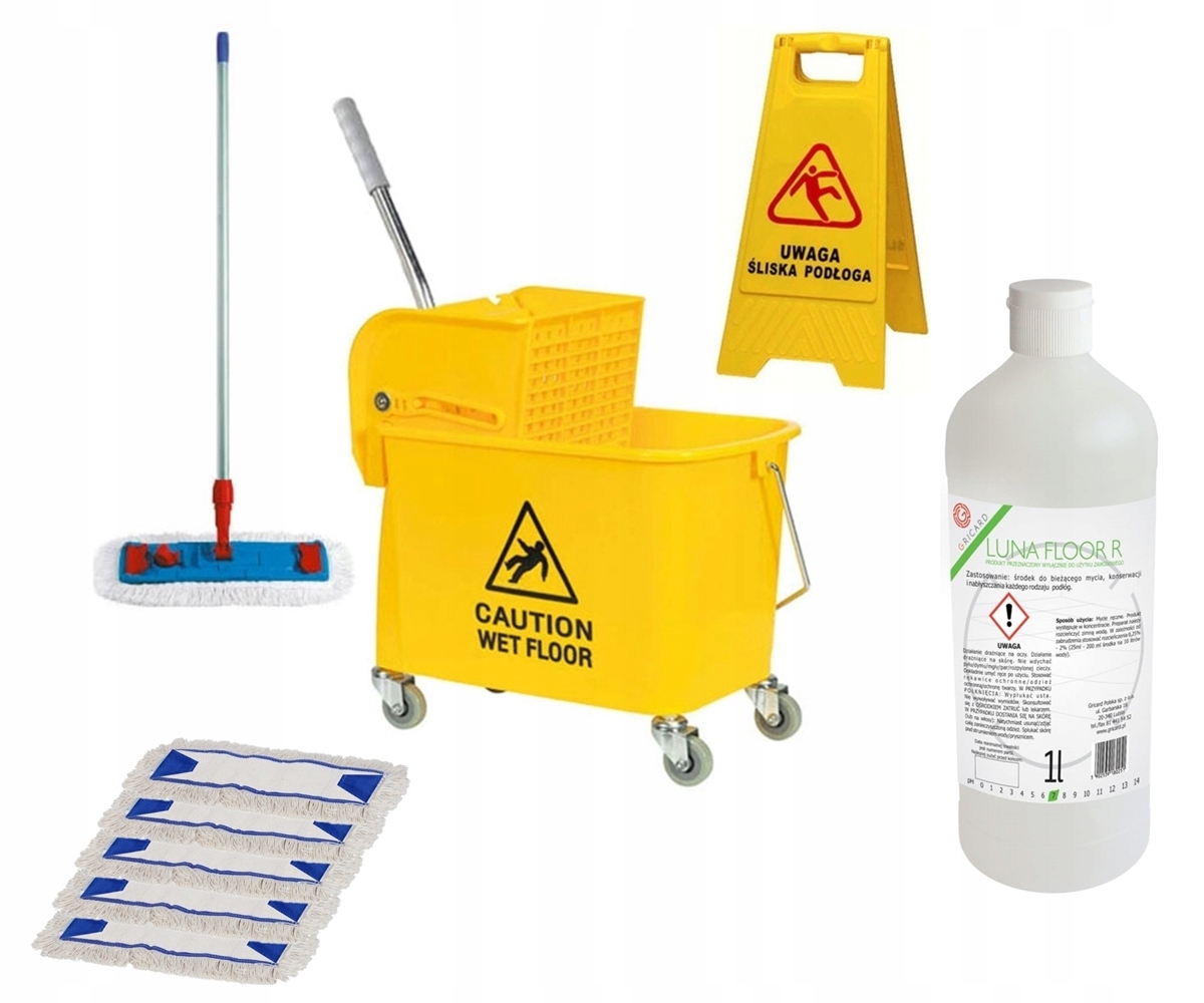 ČISTIACA SÚPRAVA MOP na prekrytie vozíka TABLE LINE