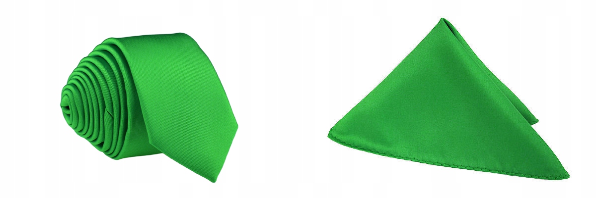 Úzka kravata Tissino Green Polyester