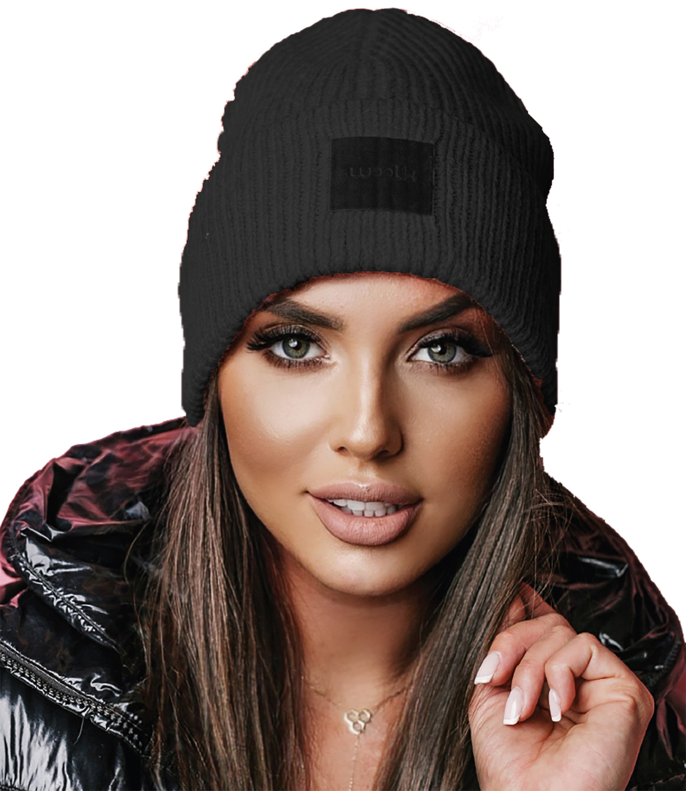 Zimná čiapka zimná čiapka Woolk Warm Olaf Czarna