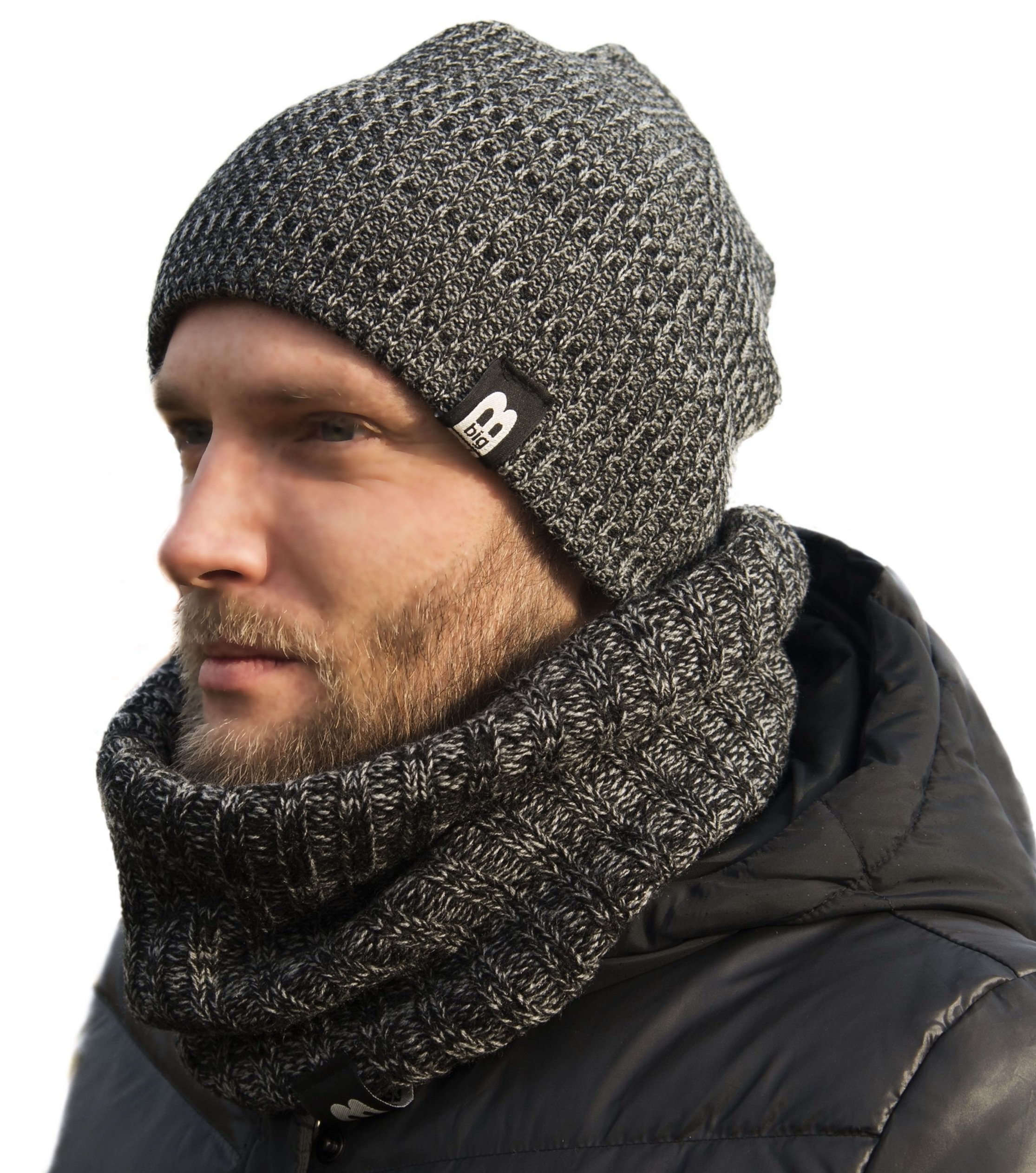 Nastavte čiapku, komín (golf) Alur W2 White, Black