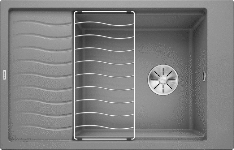 Kuchynská batéria - Sink. Blanco Elon XL 6S Infino a Alumetalim Symon