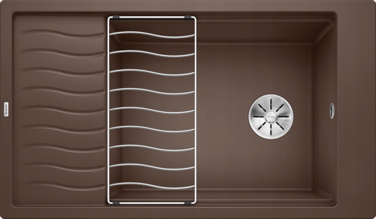 Kuchynská batéria - Sink. Blanco Elon XL 8s s infinátom a kávou sifónom