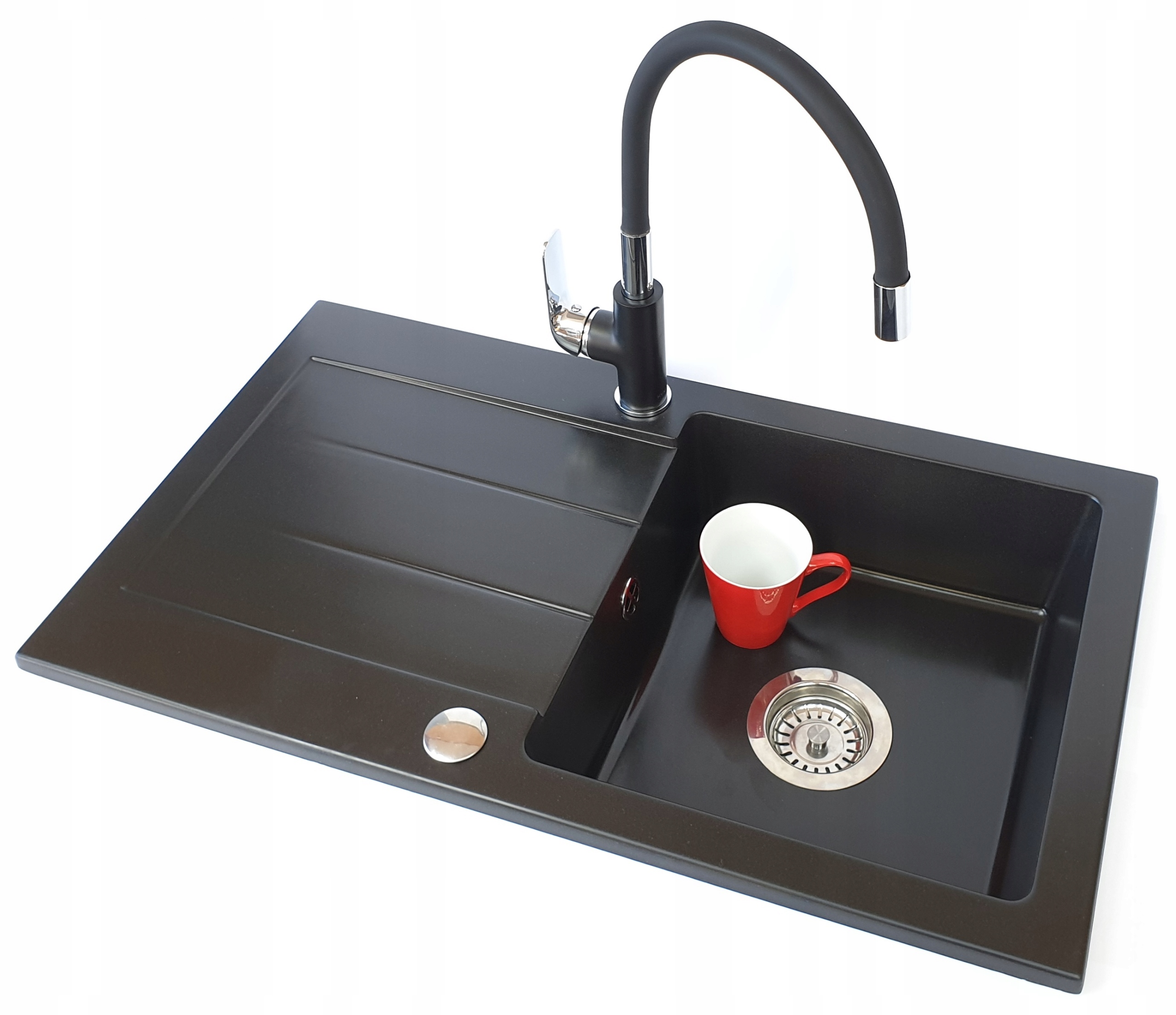 Kuchynská batéria - Single -Chamber Granite Sink + Batéria
