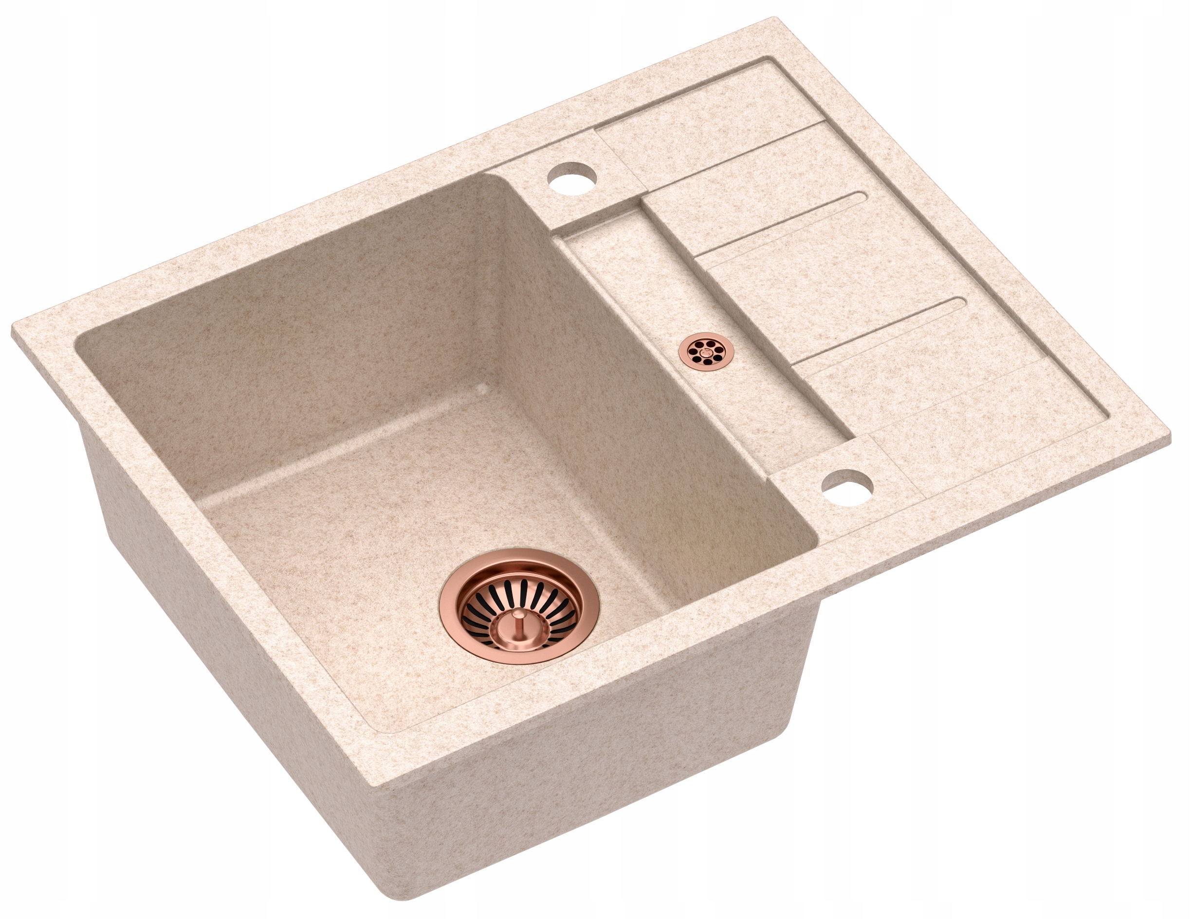 Kuchynská batéria - Granit Morgan 116 Beige Siphon Siph
