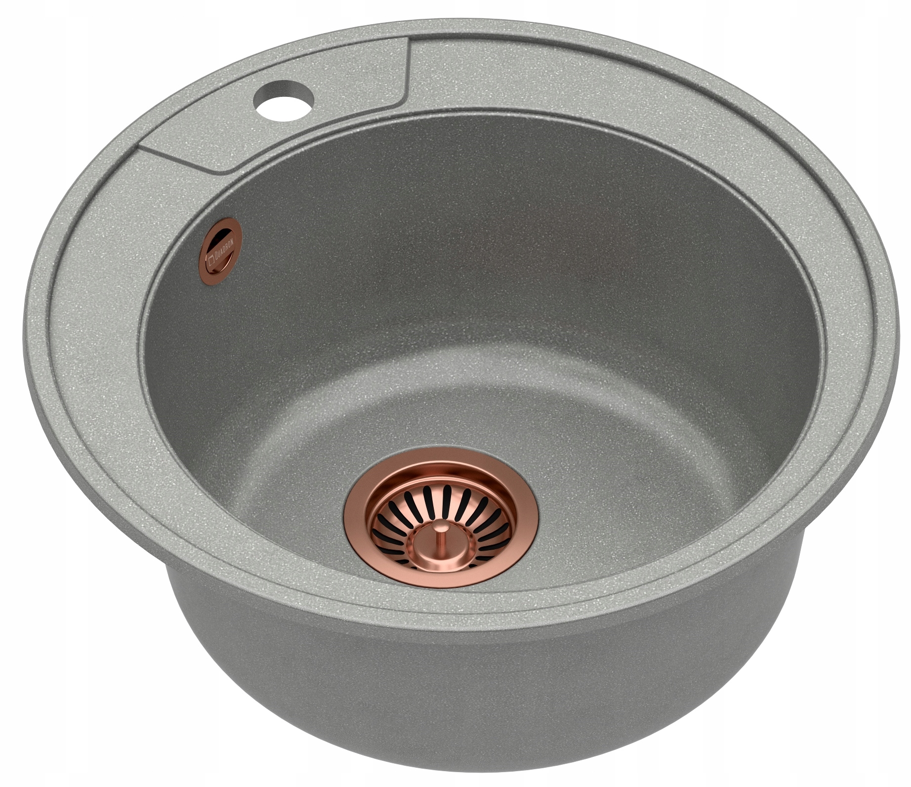 Kuchynská batéria - Granit Morgan kuchynský drez Grey Copper + Siphon Q