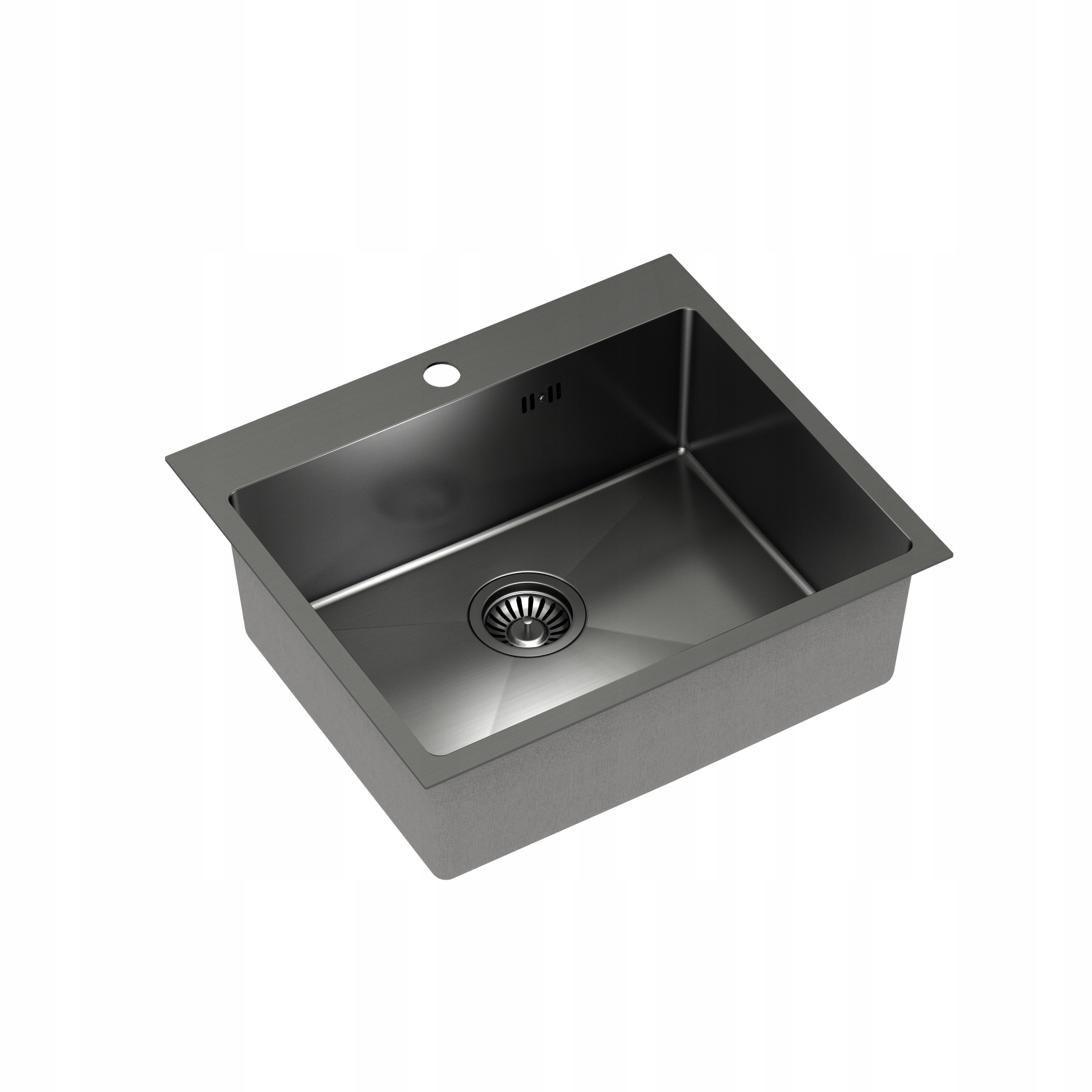 Kuchynská batéria - Oceľový kuchynský umývadlo Russel 110 Graphite Quadron