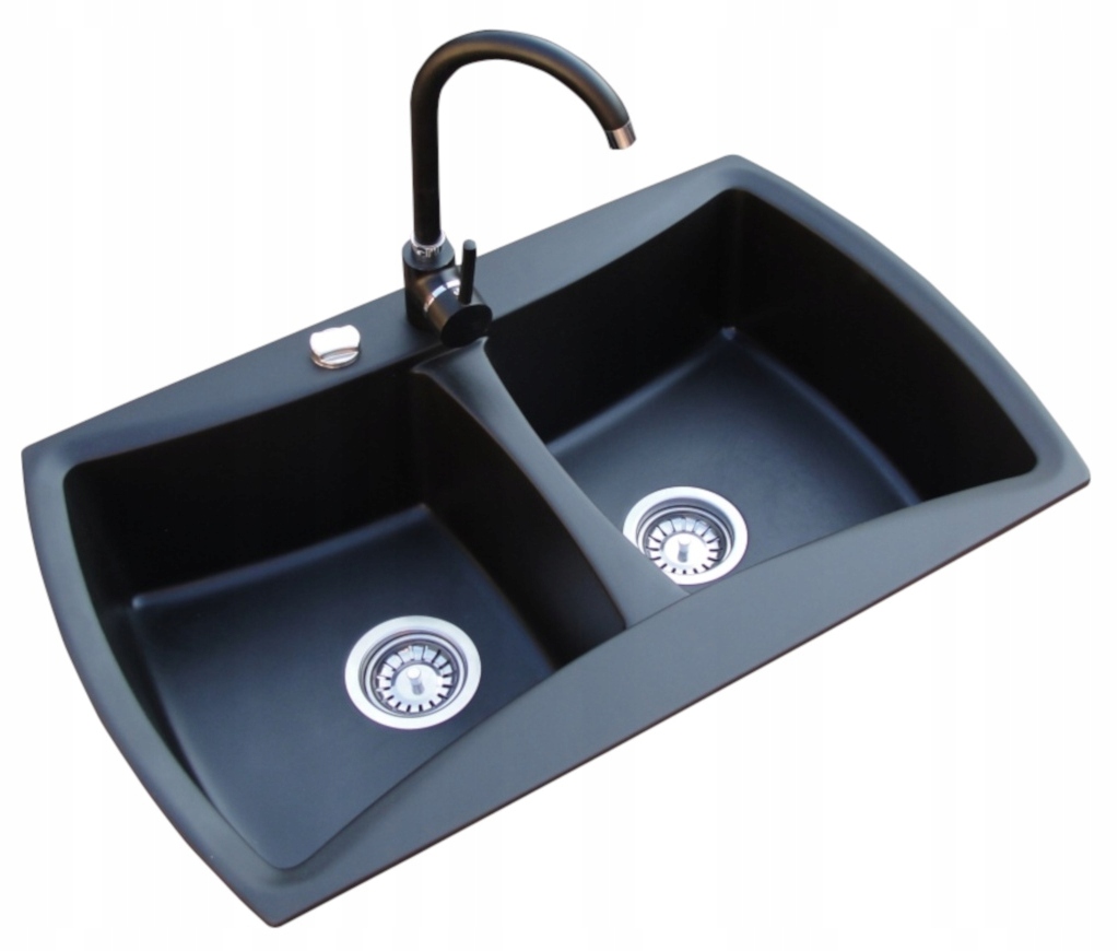 Kuchynská batéria - Dva -Chamber Granite Sink 6 rokov set