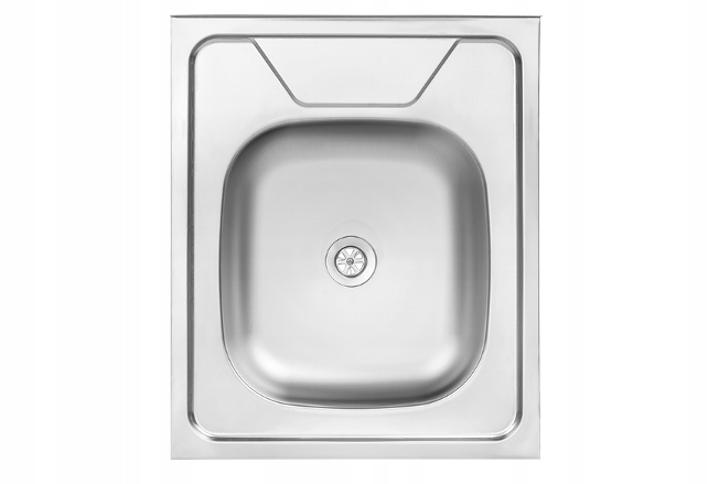 Kuchynská batéria - Sink/Ozmywak Applied 50x60 satén hladký + sifón