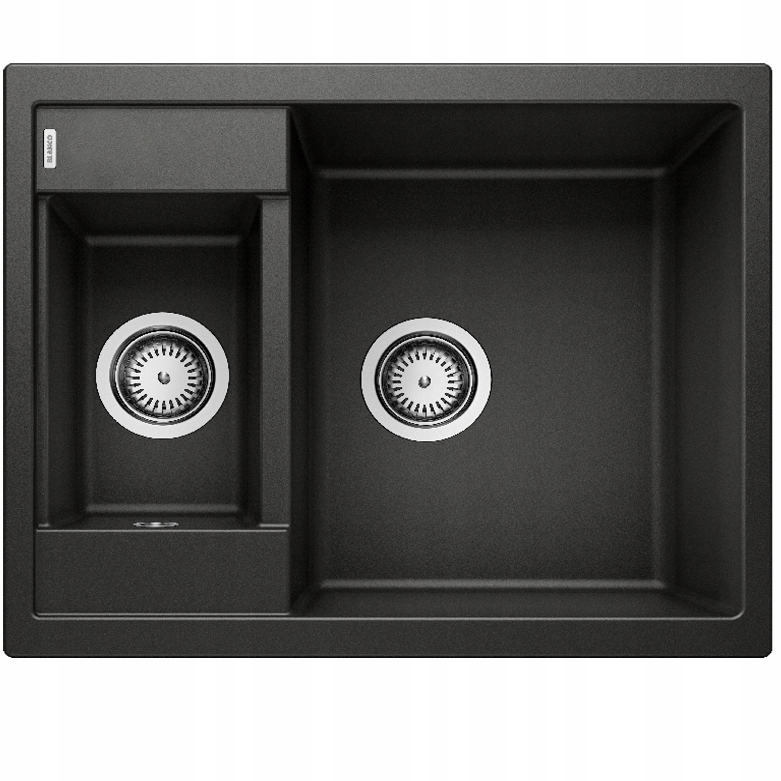 Kuchynská batéria - Sink. METRO BLANK 6 Anthracite 516165