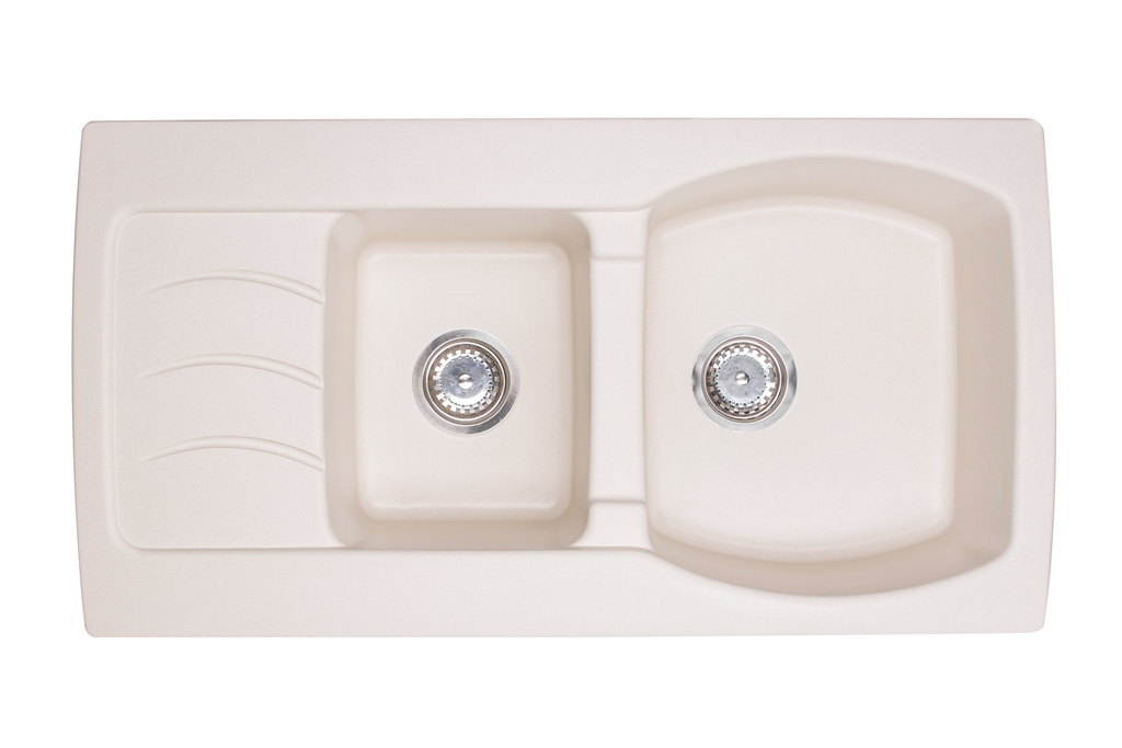 Kuchynská batéria - Dva -Chamber Granite Sink Jasmine Sink