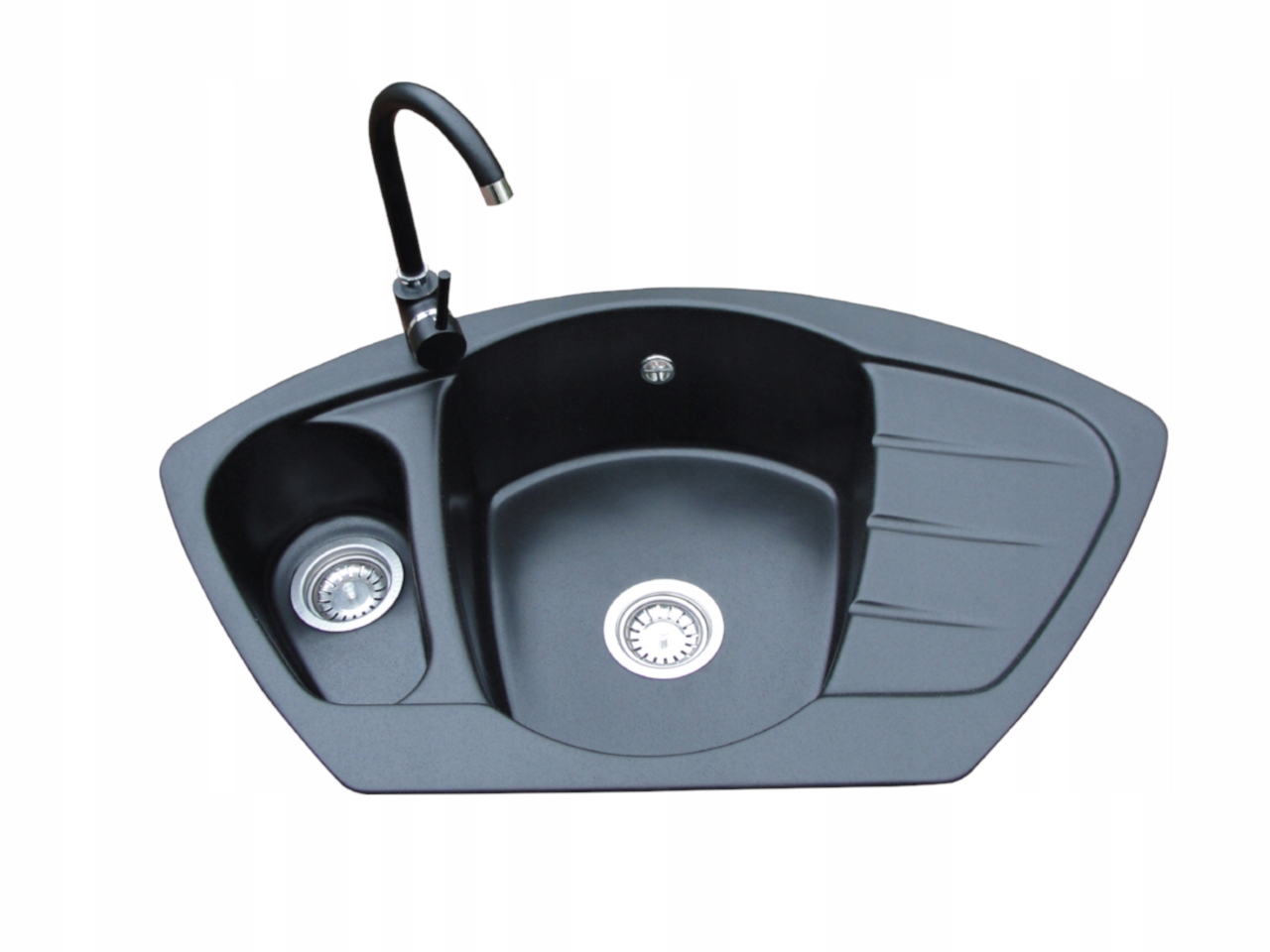 Kuchynská batéria - Rohový žulový umývadlo Sink_Bateria Granit+