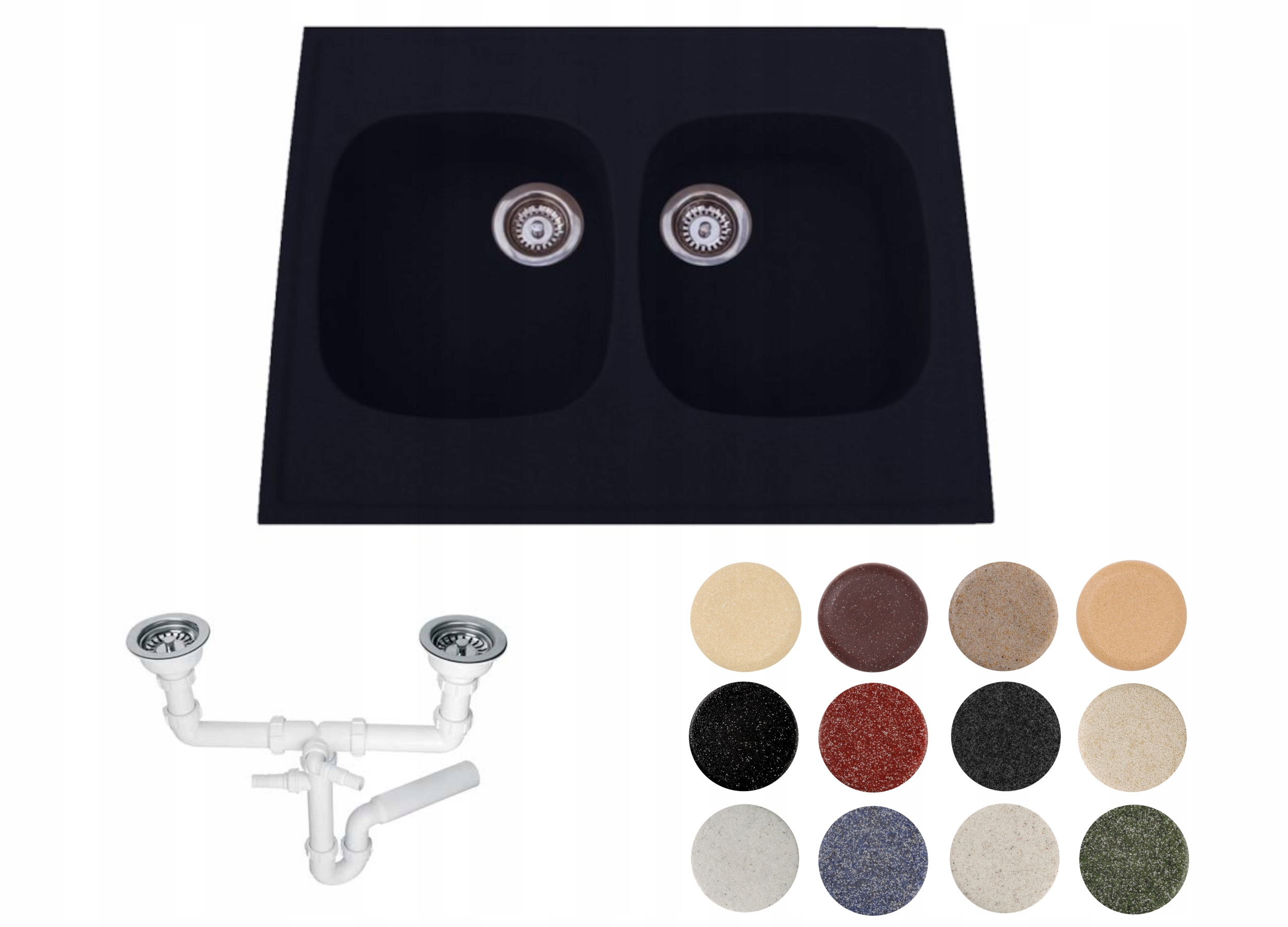 Kuchynská batéria - Sink 80x60 9 farieb pre umývadlo skrinky