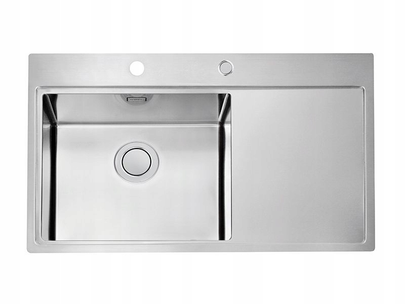Kuchynská batéria - Alveus Pure 50 Satin Sink, veľká komora