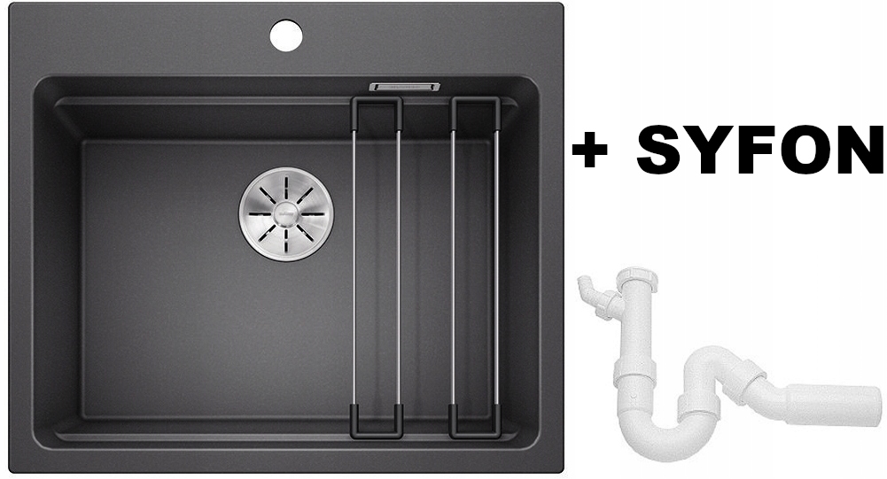 Kuchynská batéria - Blanco Etagon 6 Anthracite 524539 +SIPHON