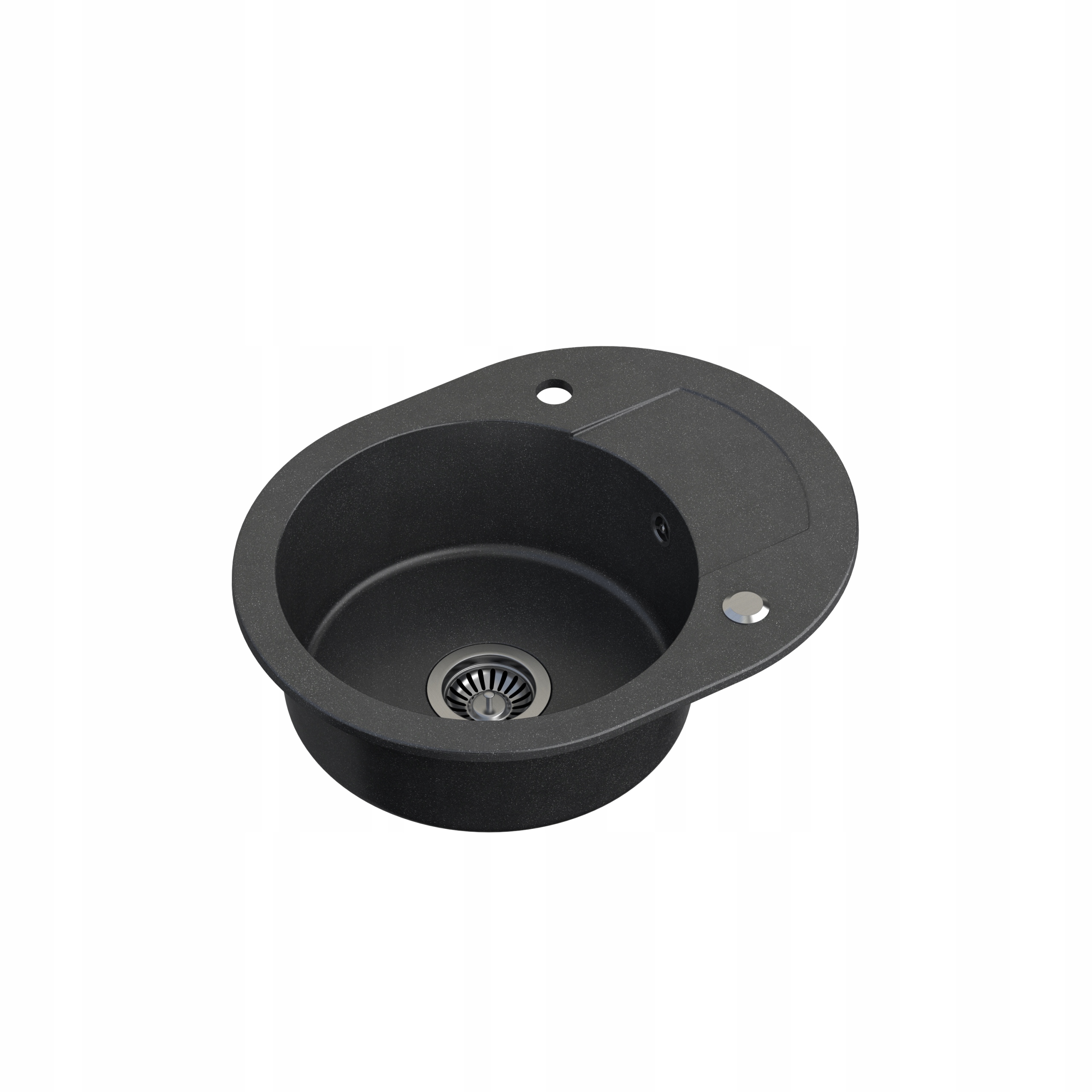 Kuchynská batéria - Single -Chamber Granite Black Wink+ SIPHON