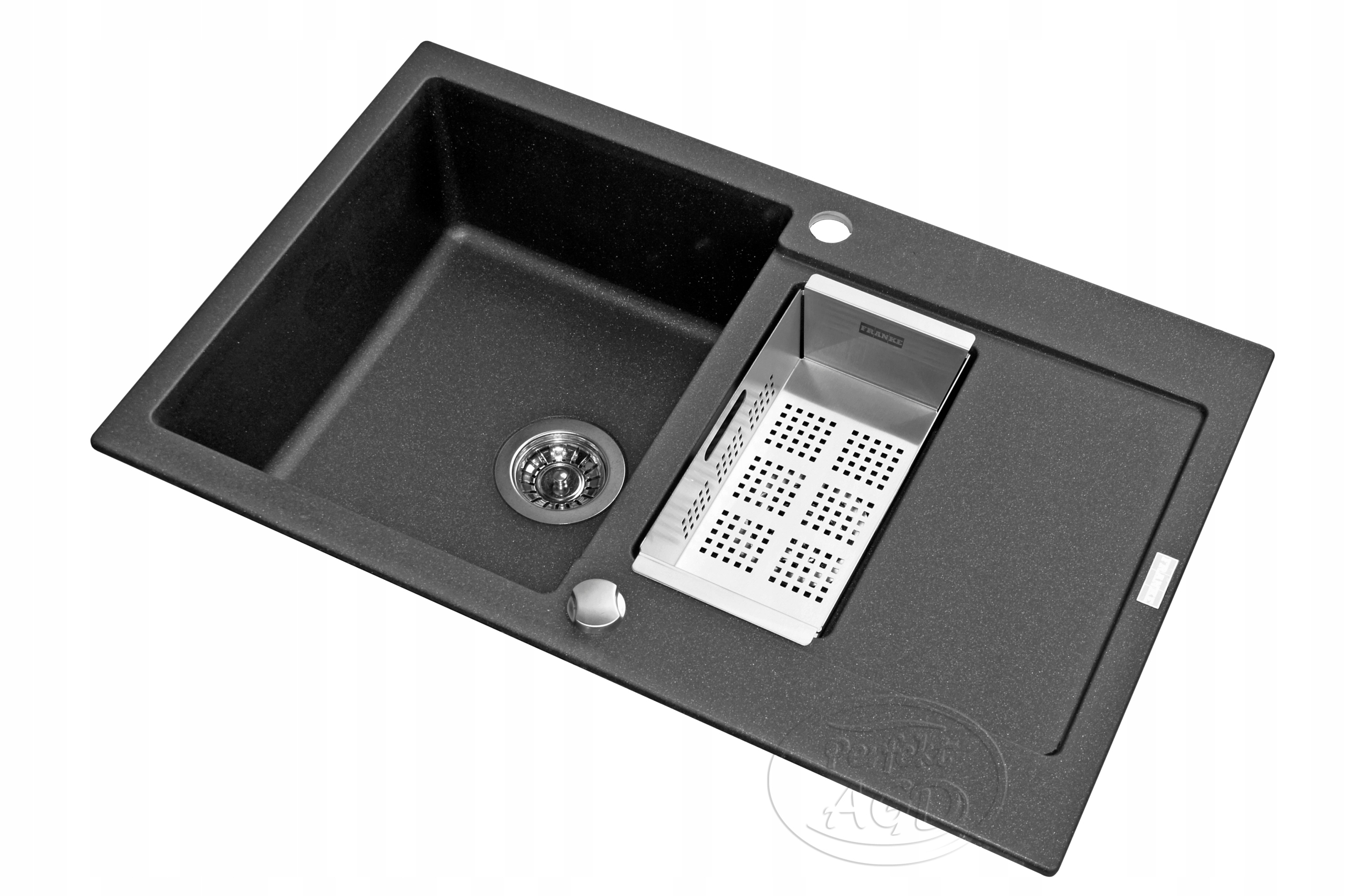 Kuchynská batéria - Franke Sink Maris MRG 651-78 Onyx+Vložka
