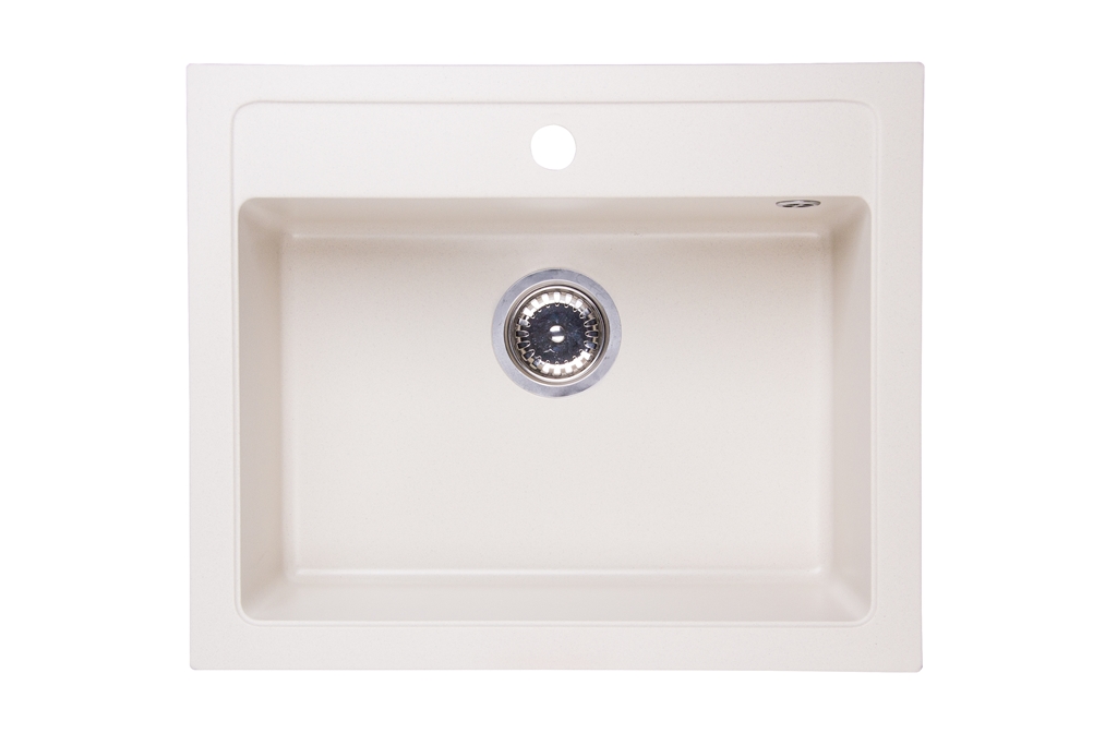 Kuchynská batéria - Single -Chamber Granite Sink Jasmine + SIPHON