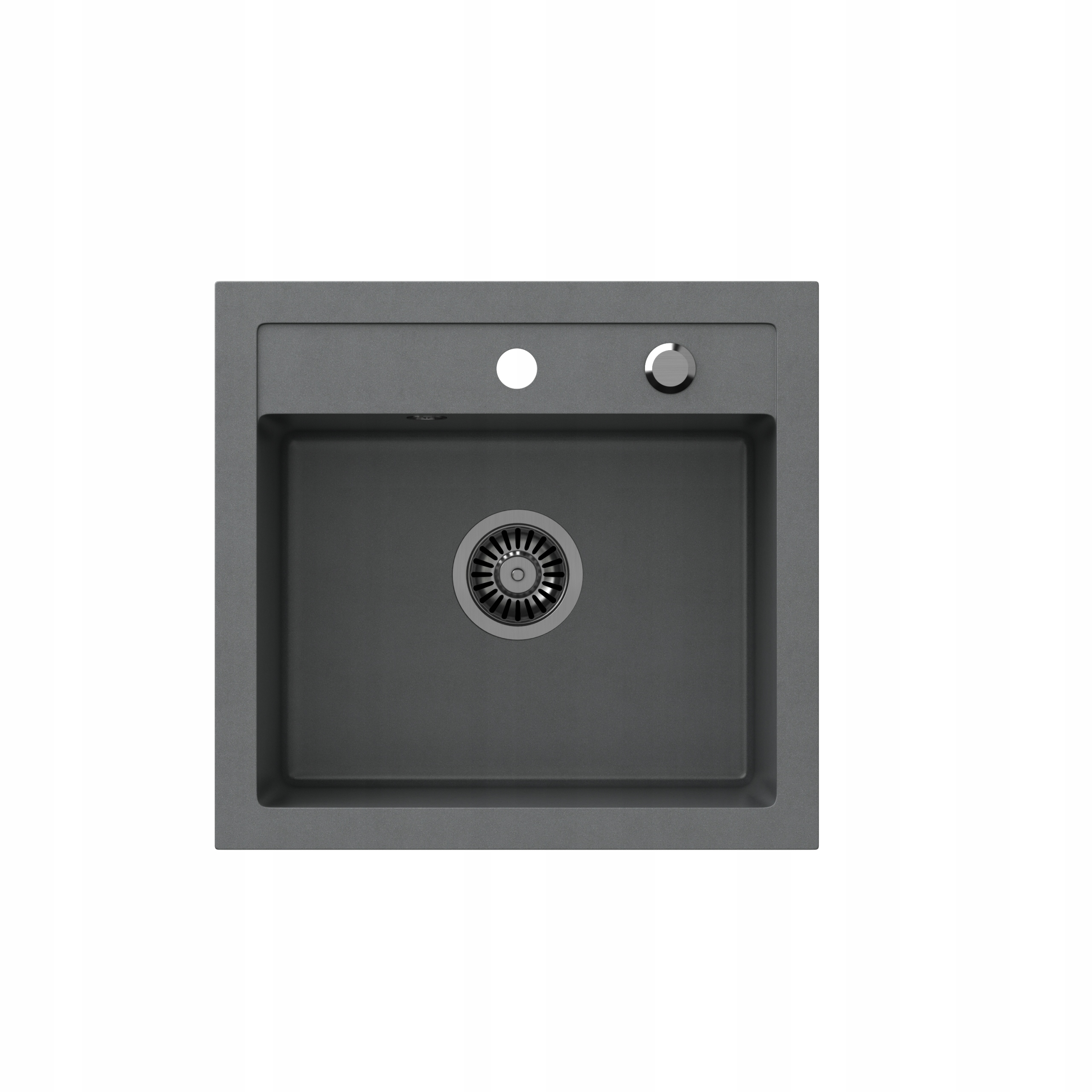 Kuchynská batéria - Single -Chamber Grey Granite umývadlo +sifón