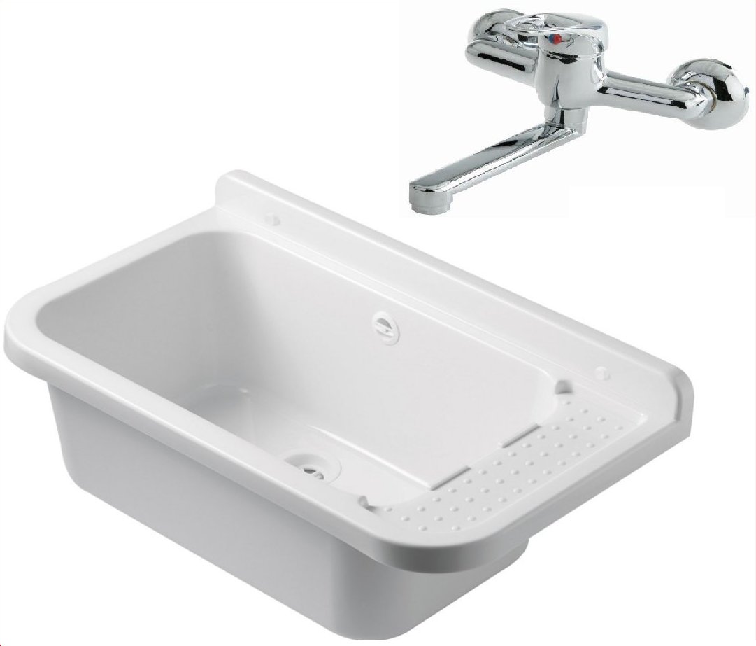 Kuchynská batéria - Umývadlo hospodárskej komory batérie Washbasin