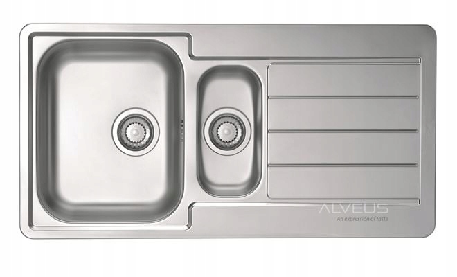Kuchynská batéria - Alveus Line Start Steel Wink 10 Len