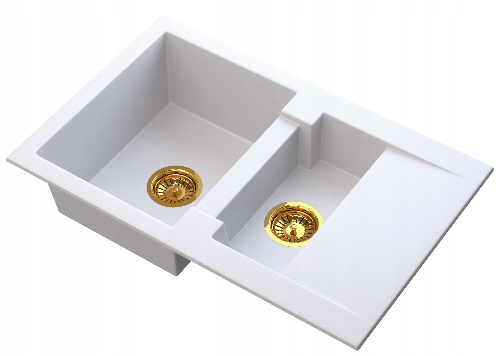 Kuchynská batéria - Zlatý Sfon Granite Sink 1,5 Kom Granitan