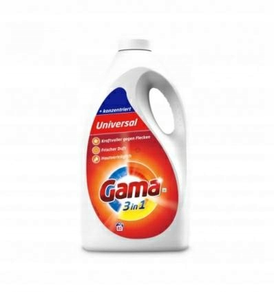 Prací gél - Podložka hra GAMA / VIZIR UNIVERSAL 4.15L 83PRODUKTOVANIE