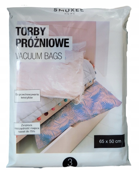 Sada 3 vákuových tašiek 65 × 50 cm Slimee 1150