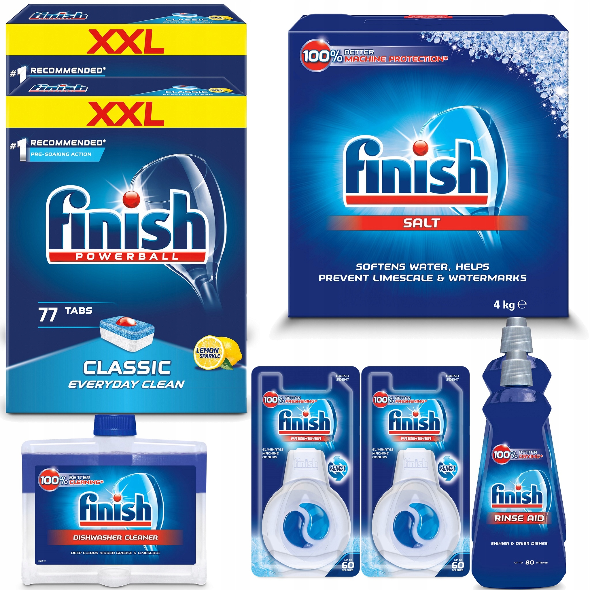 Finish Classic Set 77 ks Citrón Z11