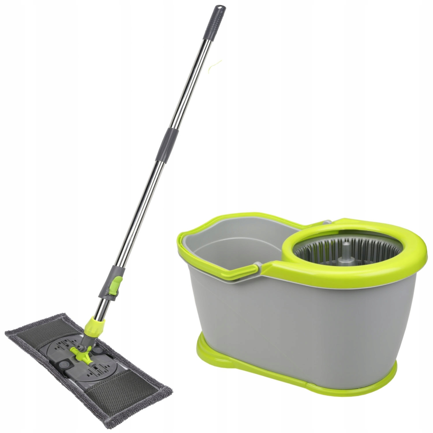 Ravi turbo rotačný mop set 360 ploché vedro