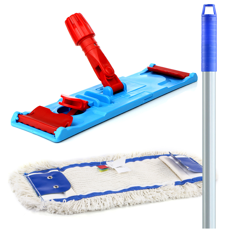 Mop mop set duo bavlna 40 cm rám+palica