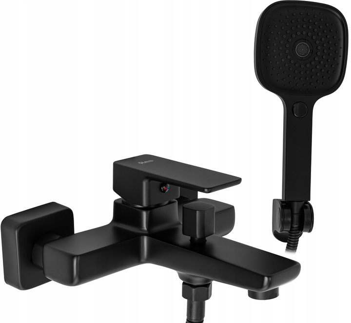 Black Rea Shower Spray Set Orix