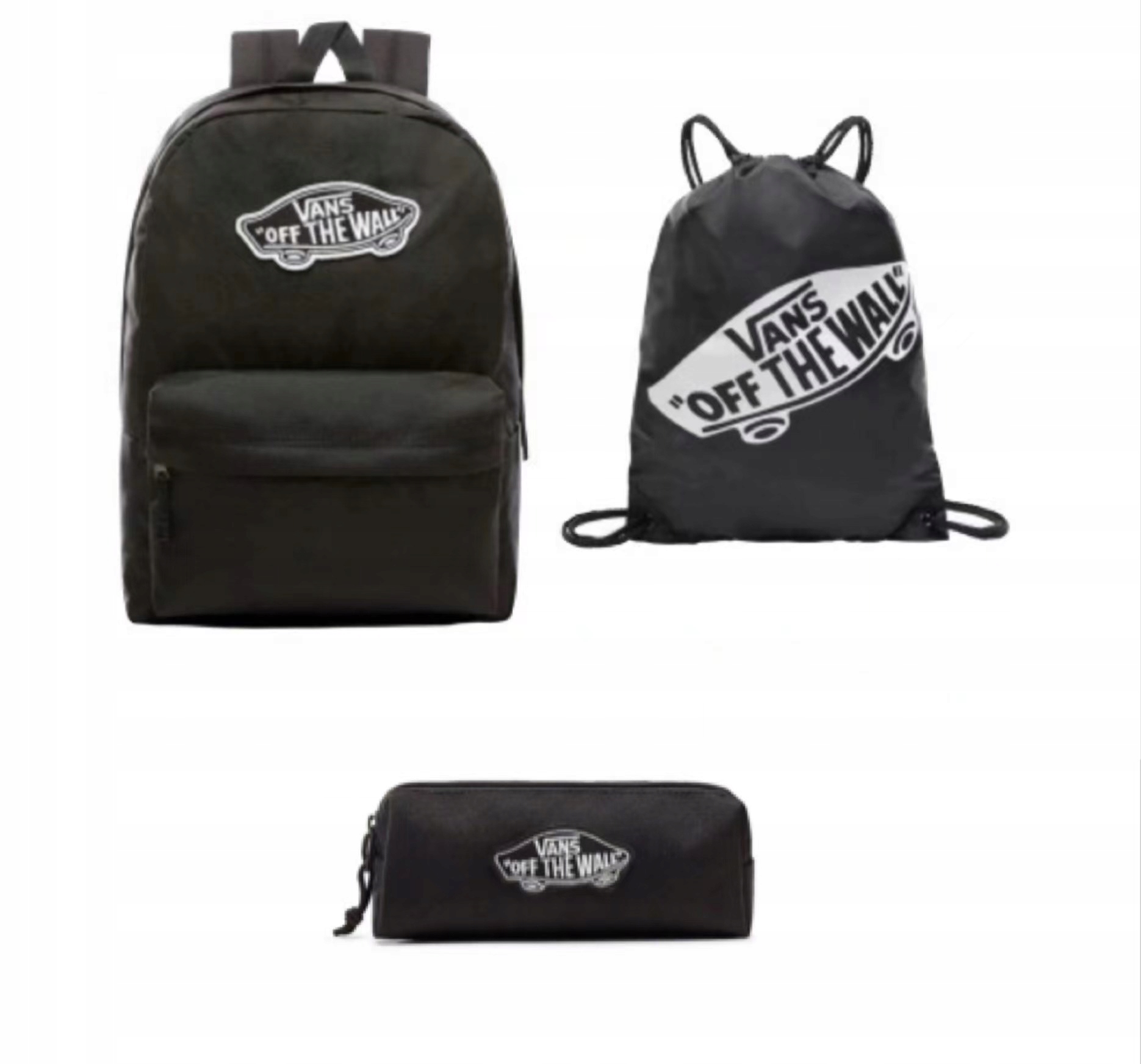Vans 3in1-plecak blk+vrece Onyx+Cencil Case Blk