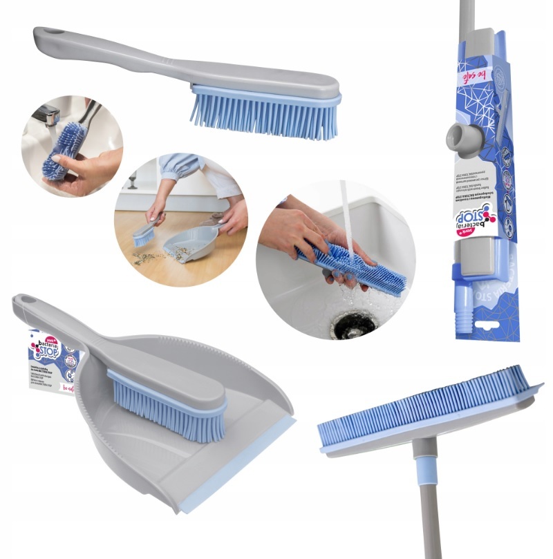 York Set Gumber Broom Stick and Scoop