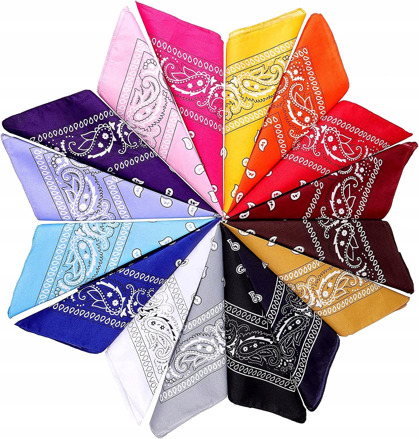 Šatka - Bandana Asos bavlna biela, čierna