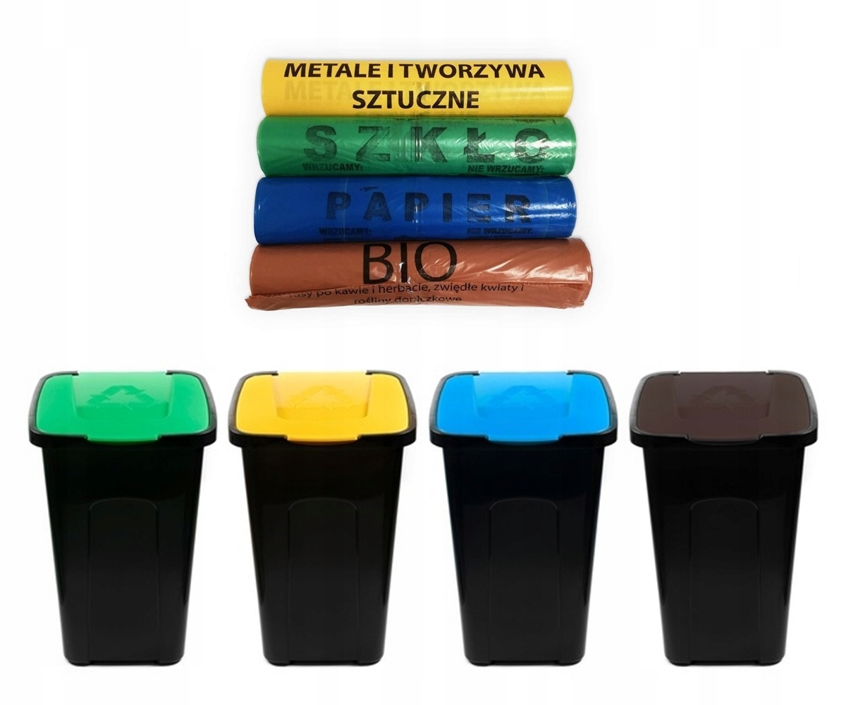 Zoradiť Bin Set Sort 4x50L Sort tašky